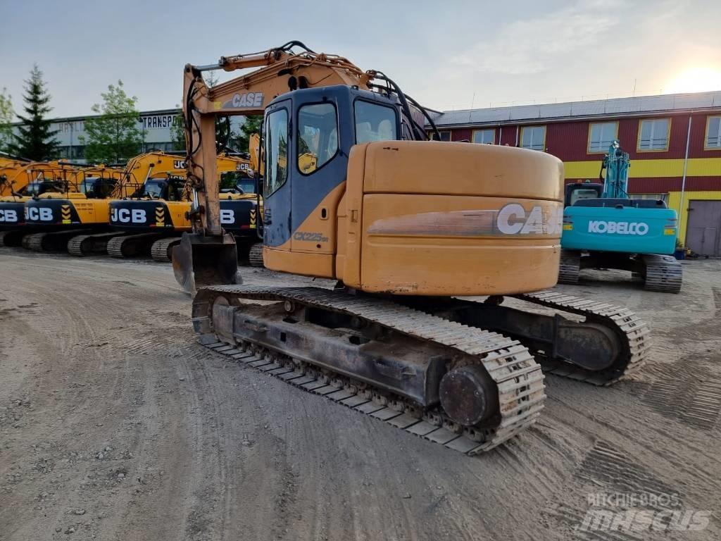 CASE CX 225 SR Vikšriniai ekskavatoriai