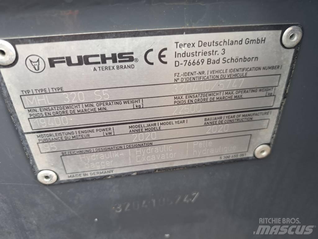 Fuchs MHL320F Atliekų / pramoniniai krautuvai