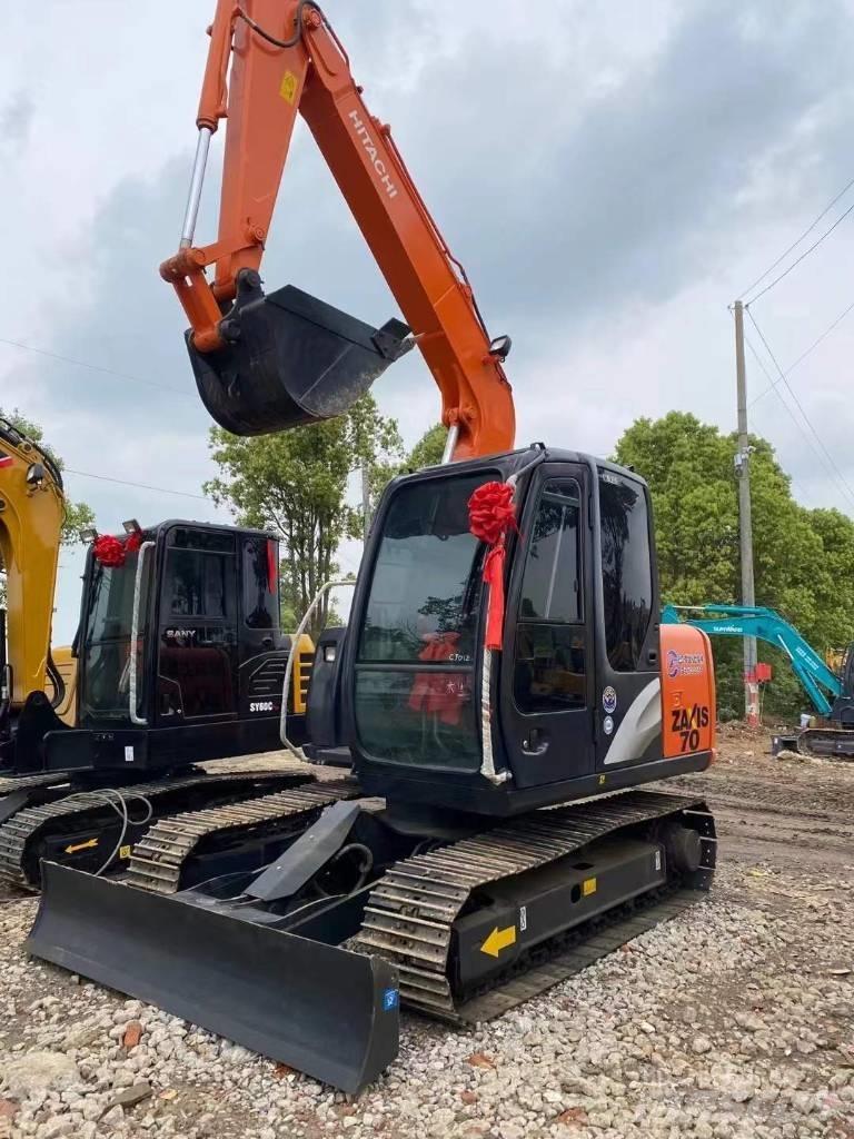 Hitachi Zaxis 70 Vikšriniai ekskavatoriai