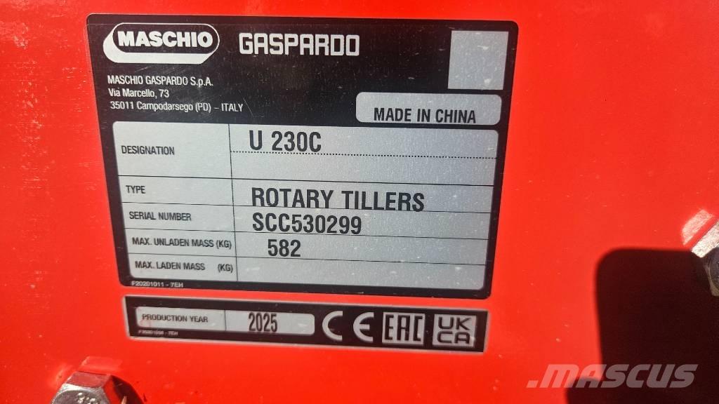  Mashio U 230C Kita kultivavimo technika ir priedai