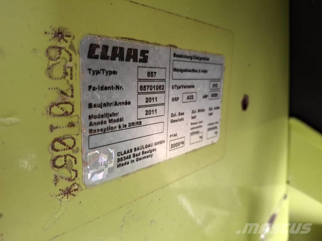 CLAAS Orbis 450 Šieno ir pašarų ruošimo mašinų priedai