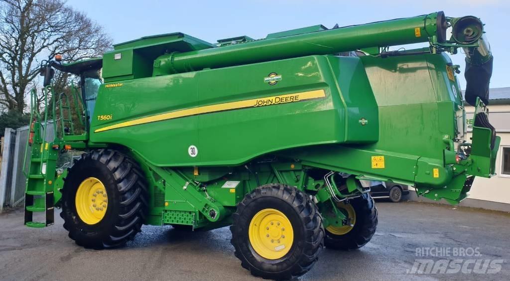 John Deere T 560 i Derliaus nuėmimo kombainai