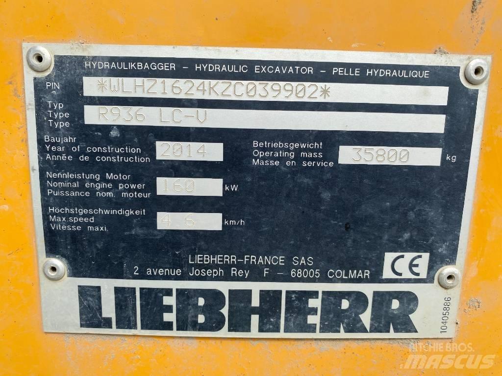 Liebherr R 936 LC Vikšriniai ekskavatoriai