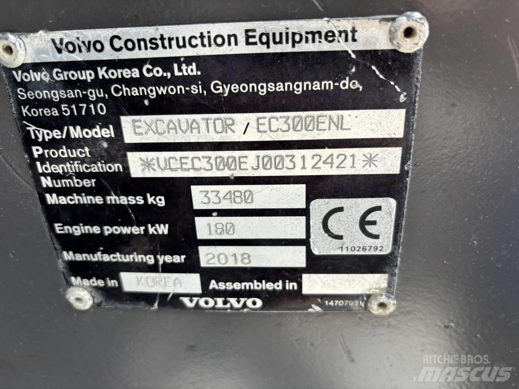 Volvo EC300 ENL Vikšriniai ekskavatoriai