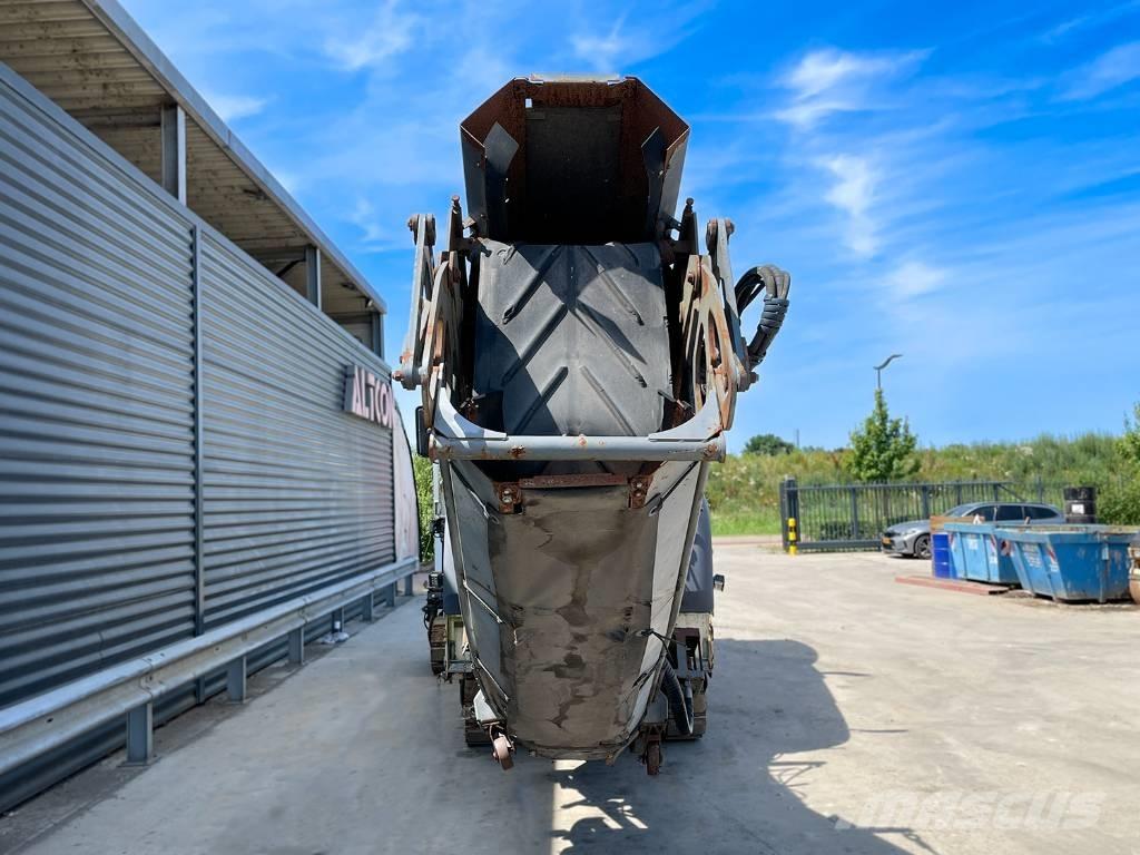 Wirtgen W 100 F Asfalto šalto frezavimo technika