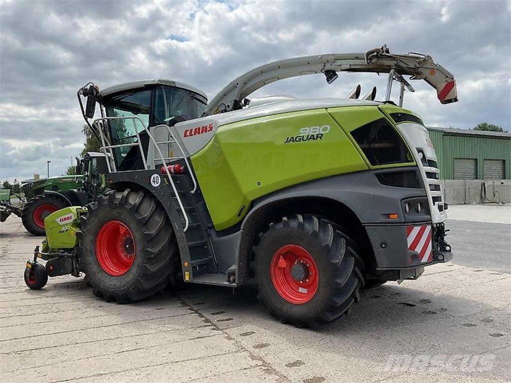 CLAAS Jaguar 980 Pašarų ruošimo technika