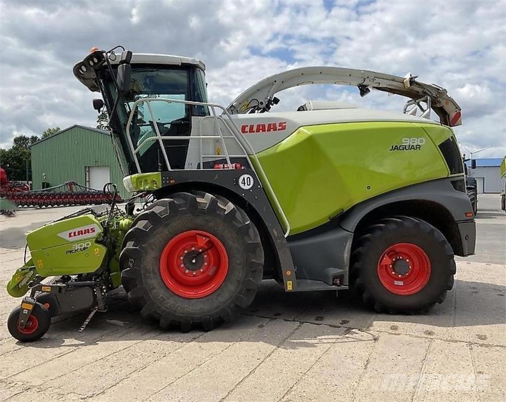 CLAAS Jaguar 980 Pašarų ruošimo technika