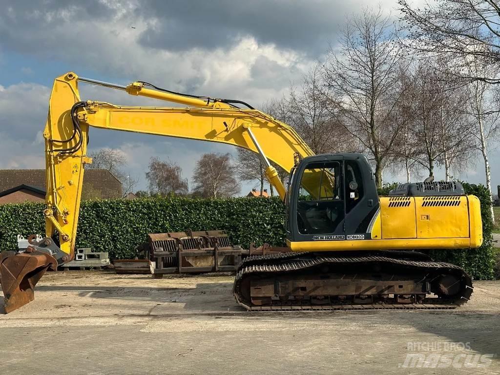 New Holland E215 Vikšriniai ekskavatoriai