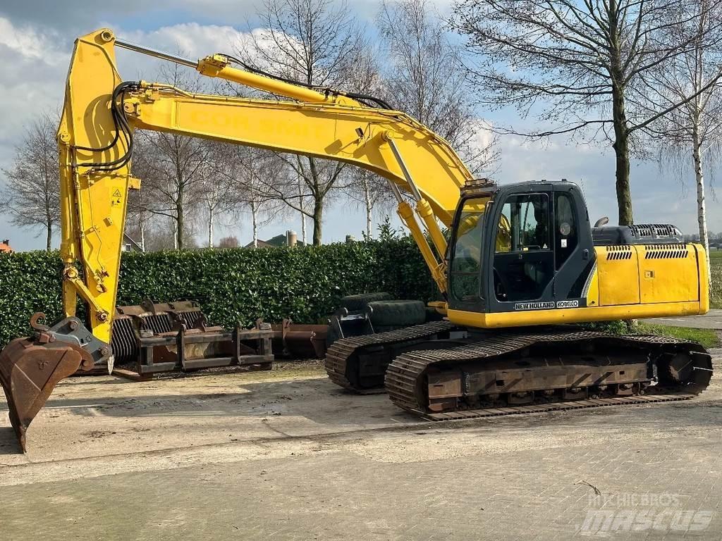 New Holland E215 Vikšriniai ekskavatoriai