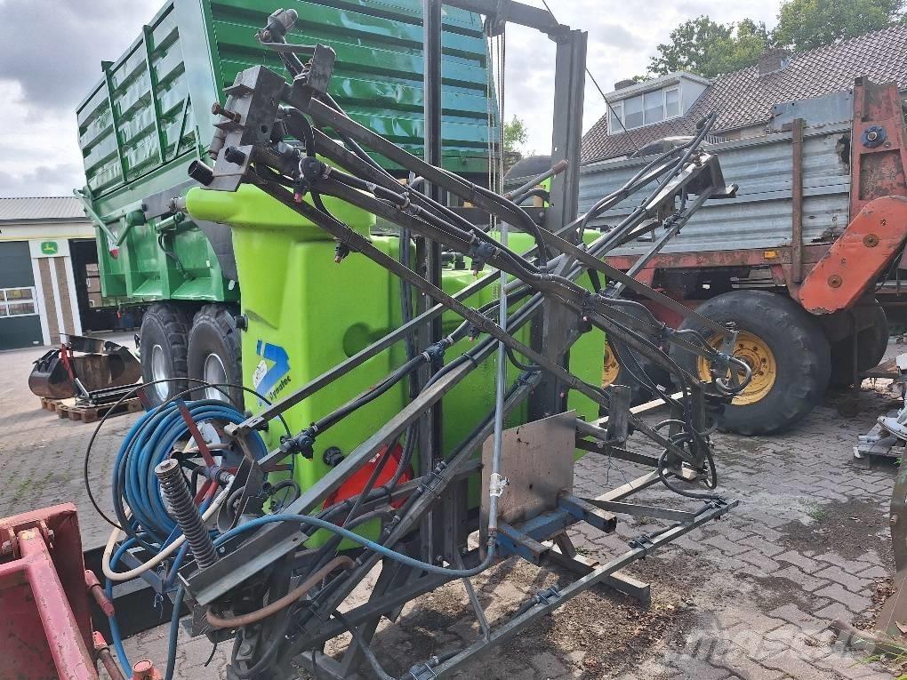 Tecnoma veldspuit Įmontuoti purkštuvai