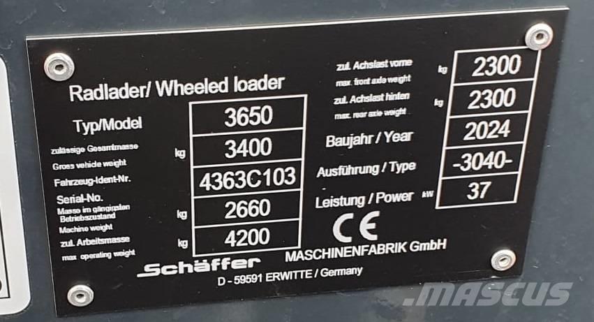 Schäffer 3650 Mini krautuvai