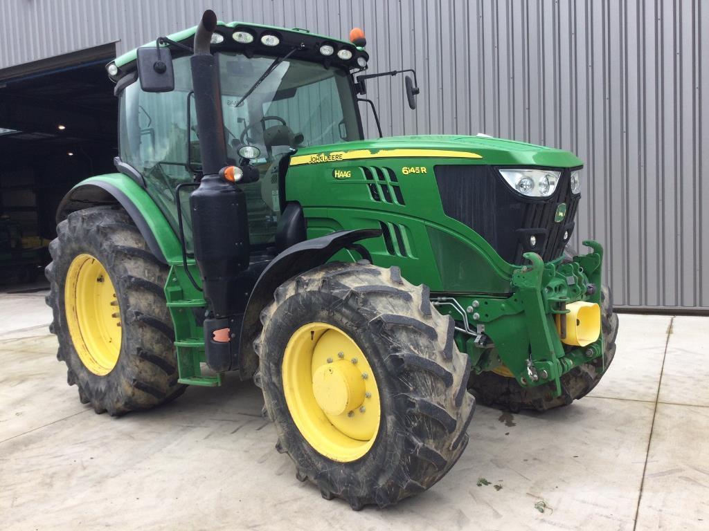 John Deere 6145R Traktoriai