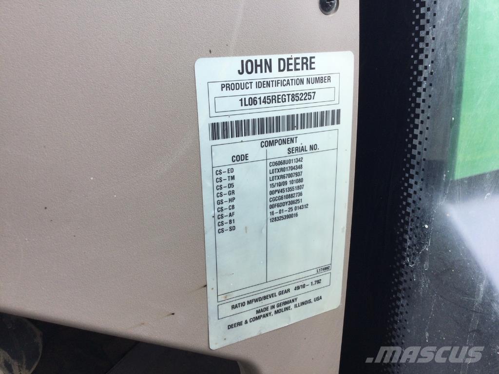 John Deere 6145R Traktoriai