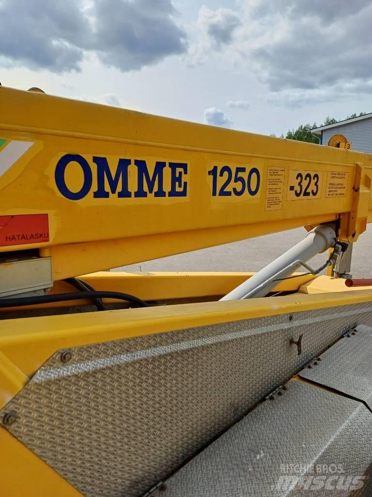 Omme 1250 Ant priekabų montuojamos kėlimo platformos