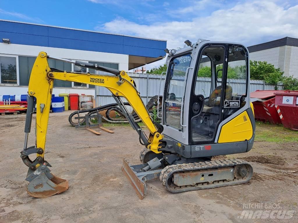Wacker Neuson ET18 Vikšriniai ekskavatoriai