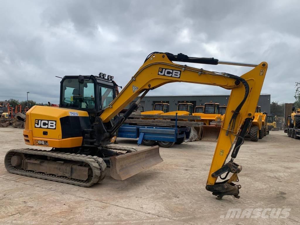 JCB 86 C-1 Vidutinės galios ekskavatoriai 7-12 t