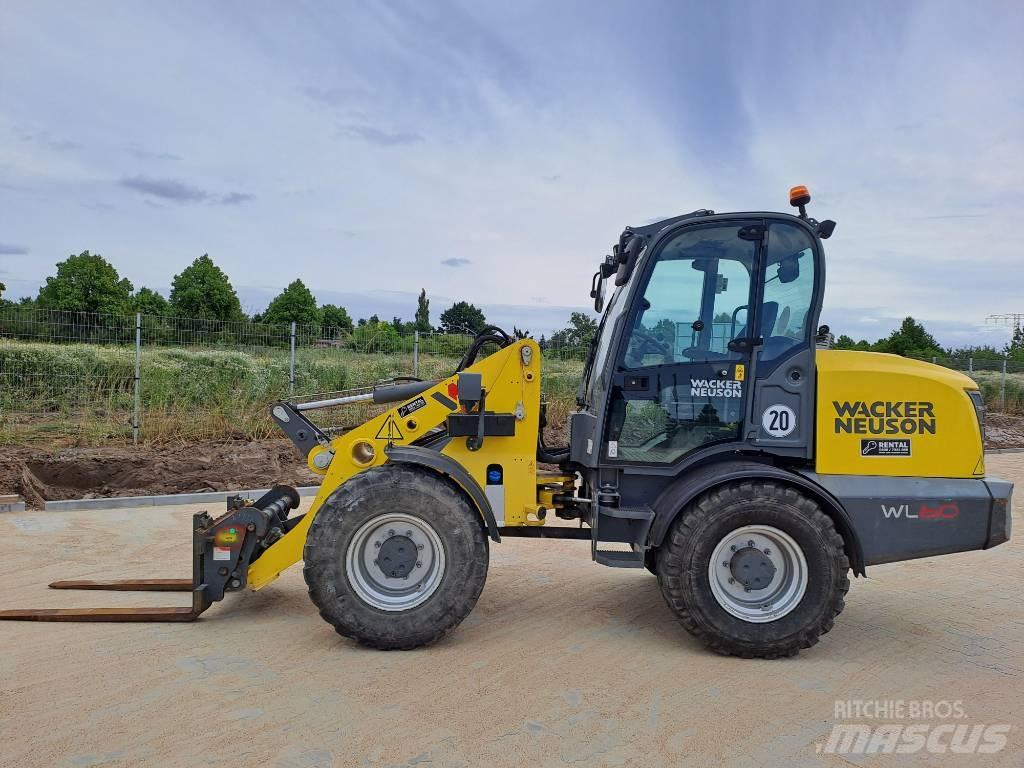 Wacker Neuson WL60 Naudoti ratiniai krautuvai