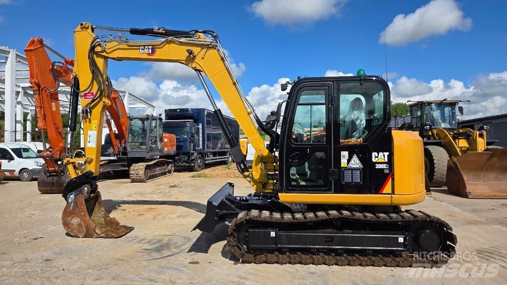 CAT 308 E 2 CR Vidutinės galios ekskavatoriai 7-12 t