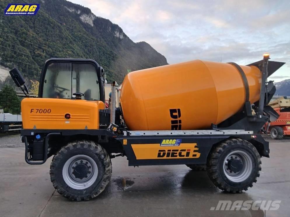 Dieci F7000 Betono/Cemento maišytuvai