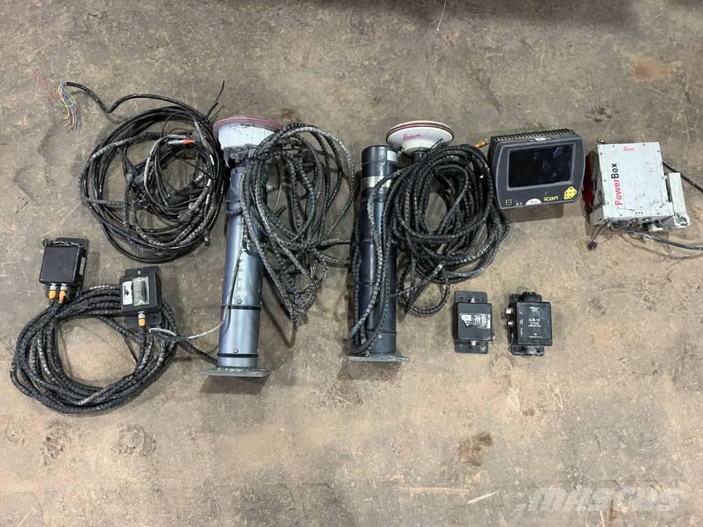 Leica MNS1250 GG GPS Kiti naudoti statybos komponentai