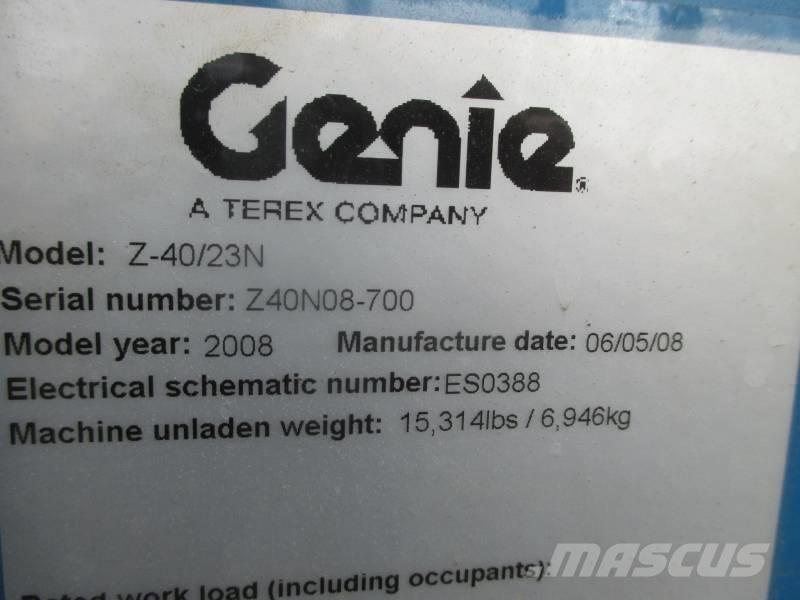 Genie Z 40/23 N Alkūniniai keltuvai
