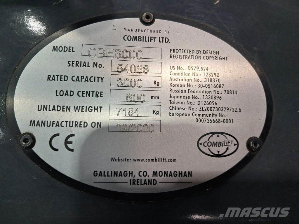 Combilift CBE3000 Krautuvai su pakrovimu iš šonų