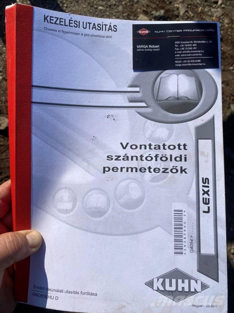 Kuhn Lexis 3000 Prikabinami purkštuvai