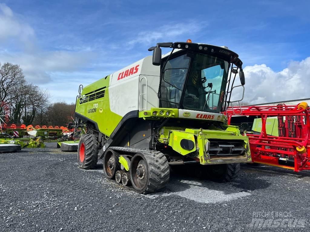 CLAAS Lexion 770 TT Derliaus nuėmimo kombainai
