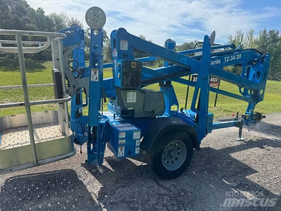 Genie TZ 34/20 Ant priekabų montuojamos kėlimo platformos