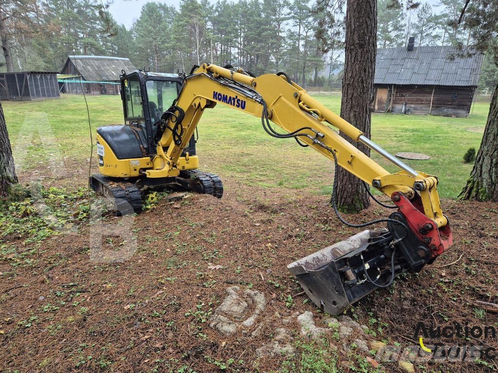 Komatsu PC55MR-5E0 Mini ekskavatoriai < 7 t