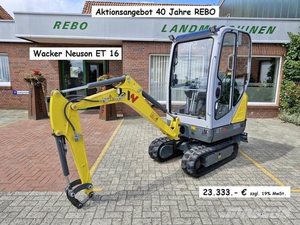 Wacker ET 16 Mini ekskavatoriai < 7 t