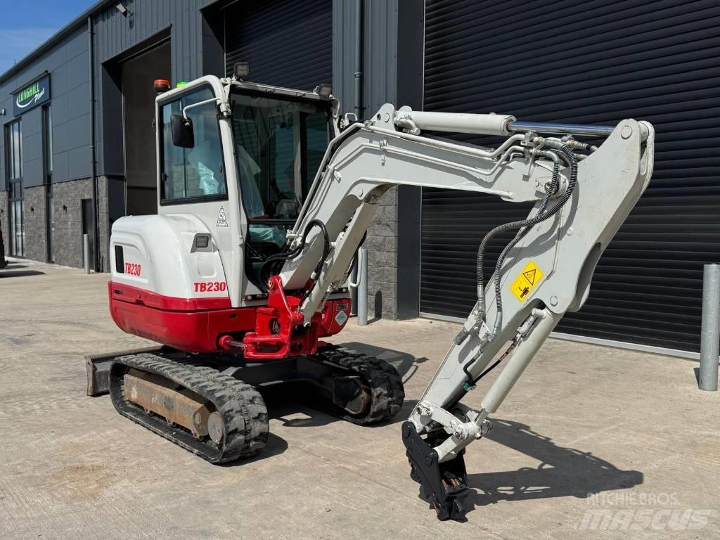 Takeuchi TB 230 Mini ekskavatoriai < 7 t