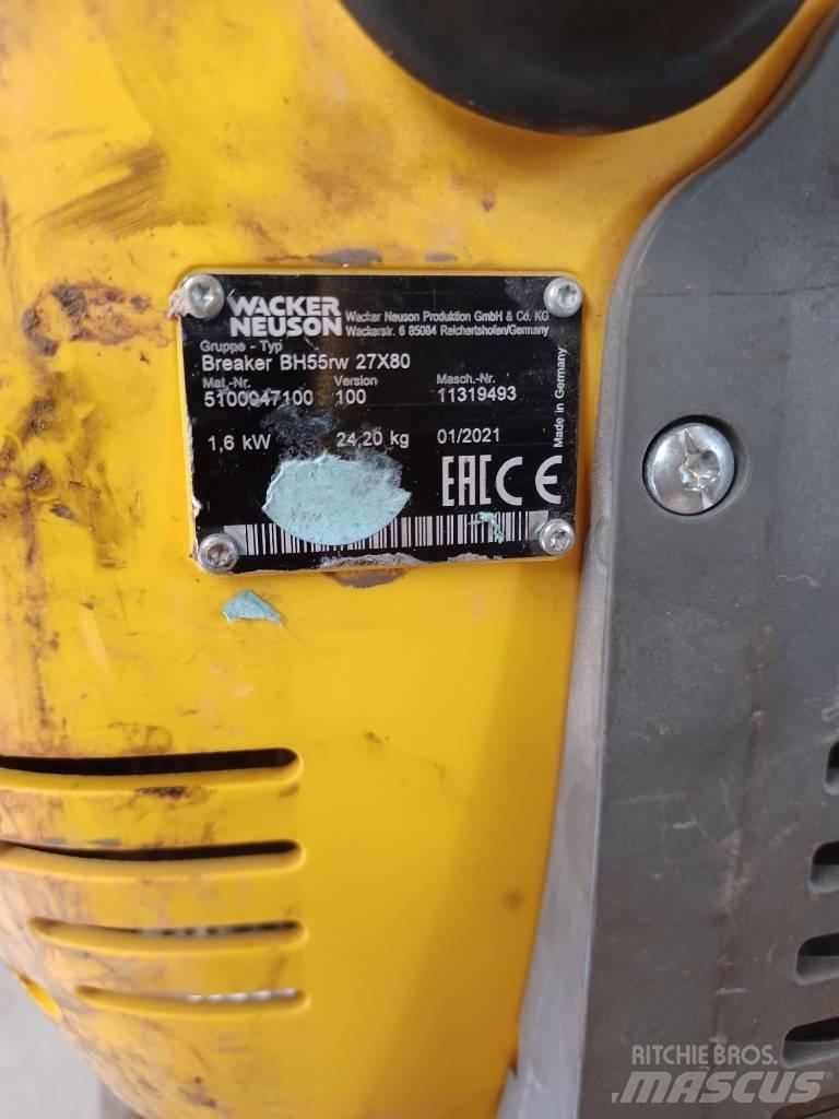 Wacker Neuson BH55rw Plūktuvai