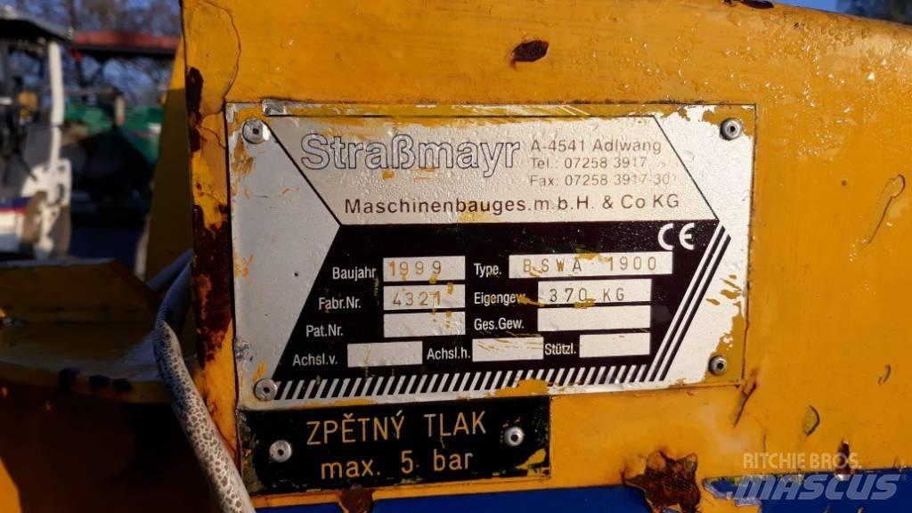 Strassmayr BSWA 1900 Tankinimo įranga ir atsarginės detalės