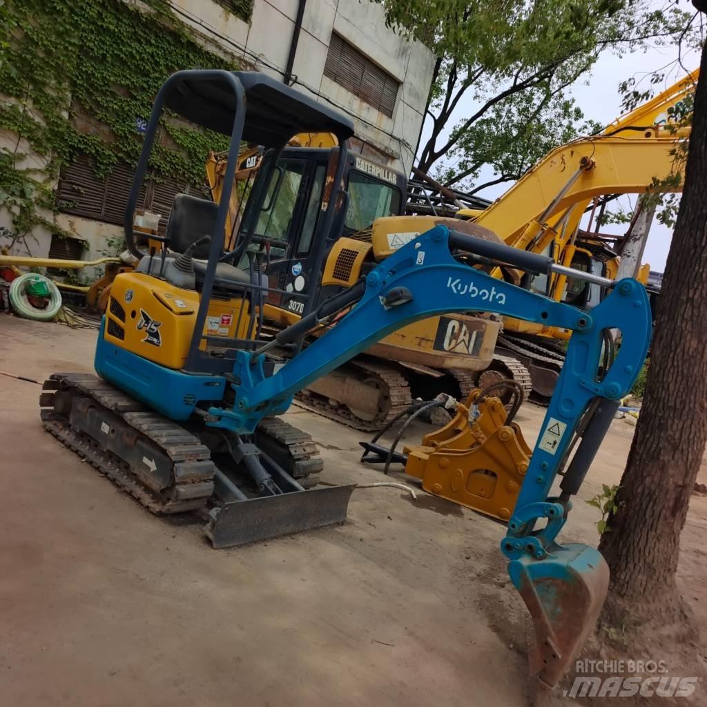 Kubota U 15 Mini ekskavatoriai < 7 t