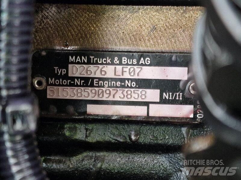 MAN D2676 LF07 Varikliai