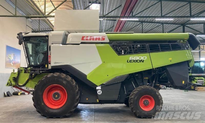 CLAAS LEXION 6800 Derliaus nuėmimo kombainai