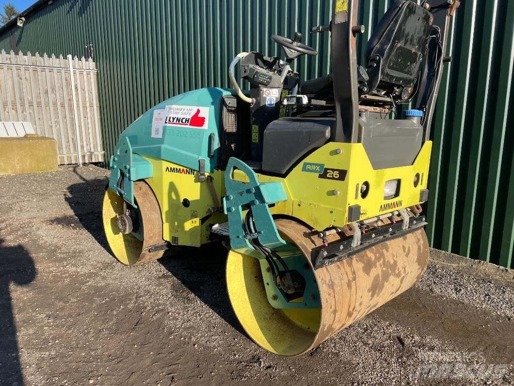 Ammann ARX 26 Porinių būgnų volai