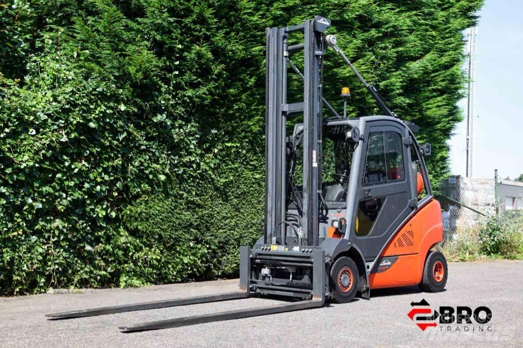 Linde H25T-02 EVO LPG (dujiniai) krautuvai