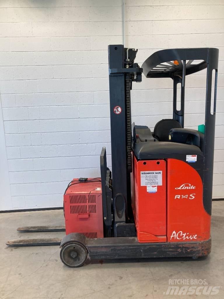 Linde R14S/115 Šakiniai krautuvai su prailgintu keltuvu