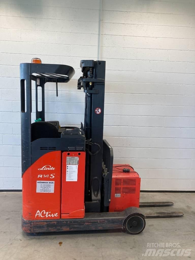 Linde R14S/115 Šakiniai krautuvai su prailgintu keltuvu