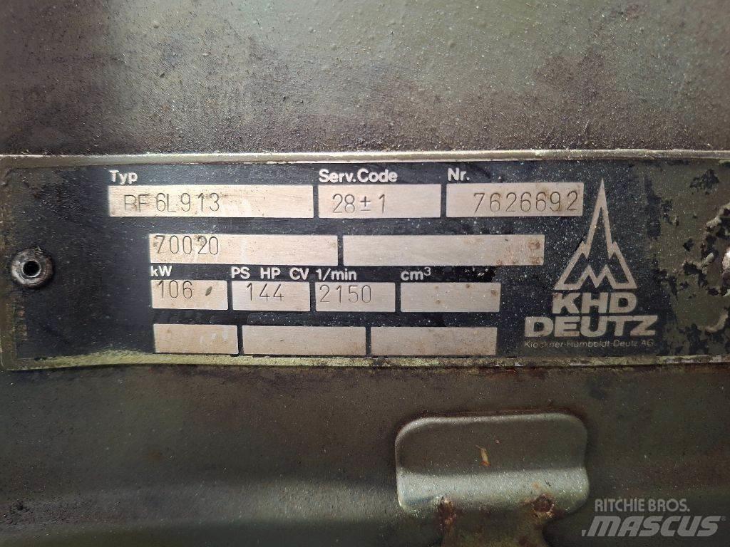 Deutz RF6L913 Varikliai