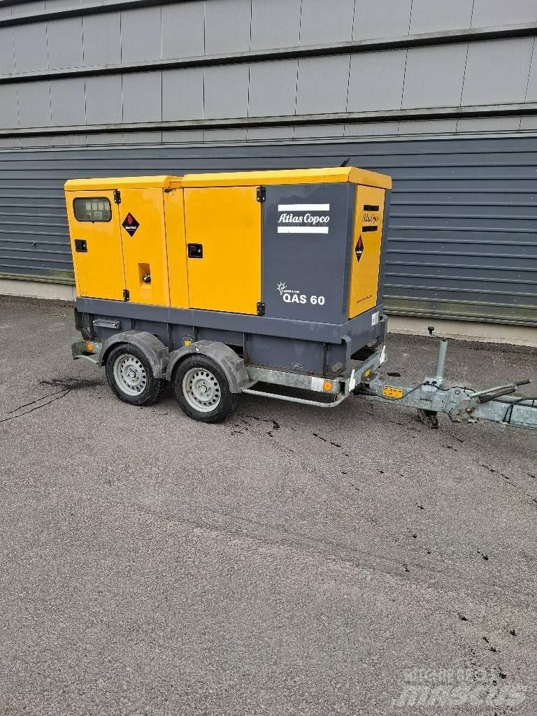 Atlas Copco QAS 60 Dyzeliniai generatoriai
