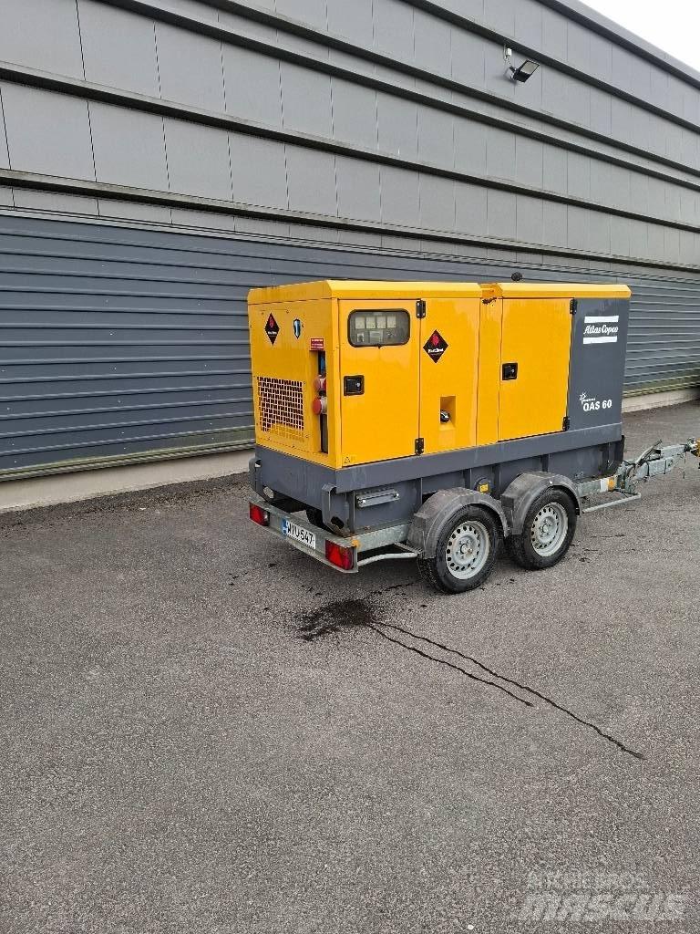 Atlas Copco QAS 60 Dyzeliniai generatoriai