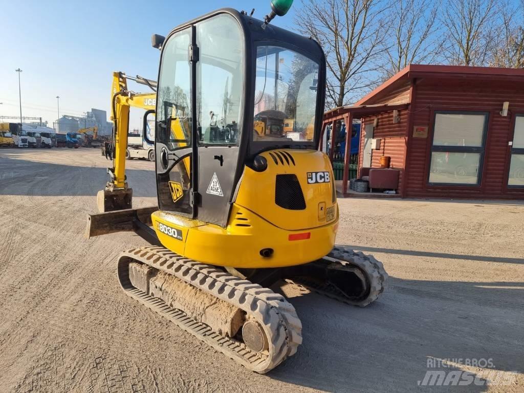 JCB 8030 ZTS Mini ekskavatoriai < 7 t