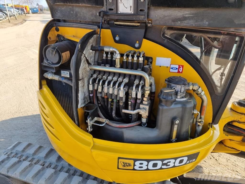JCB 8030 ZTS Mini ekskavatoriai < 7 t