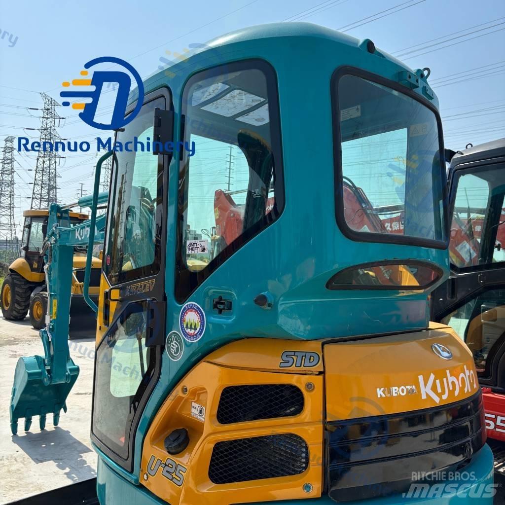 Kubota U 25 Mini ekskavatoriai < 7 t