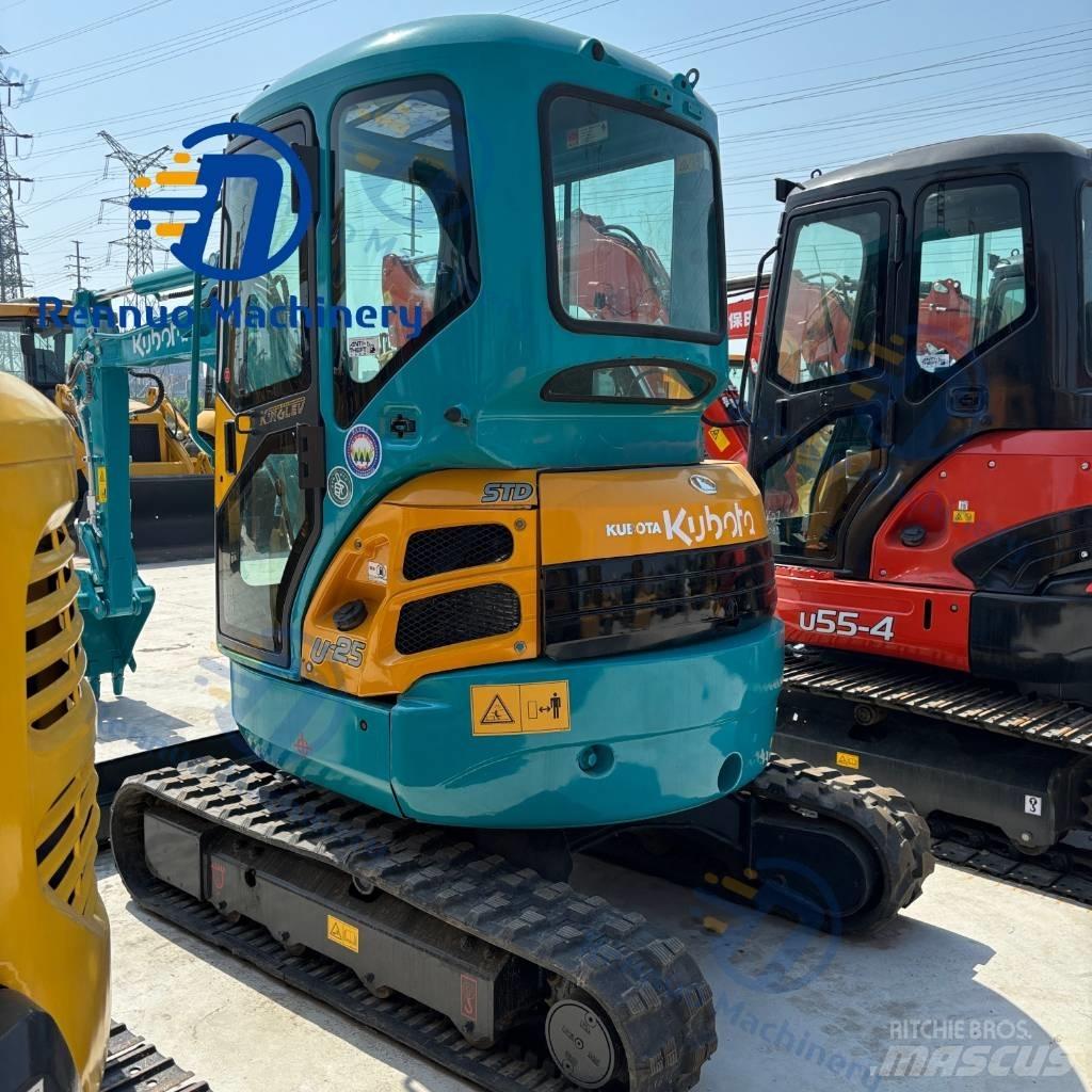 Kubota U 25 Mini ekskavatoriai < 7 t