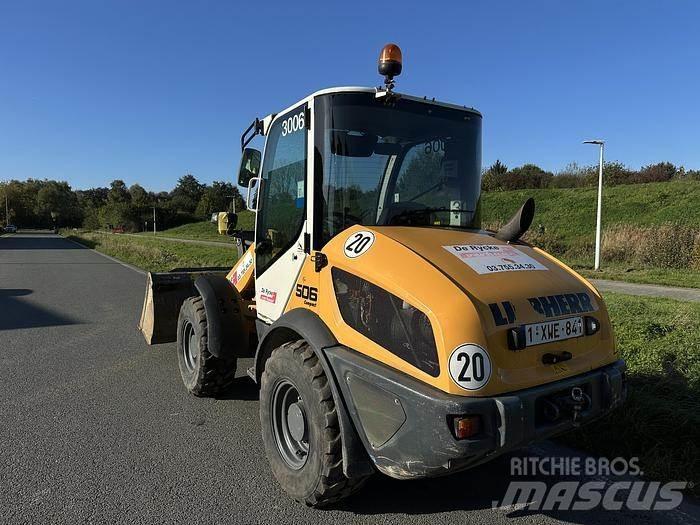 Liebherr L506C Naudoti ratiniai krautuvai