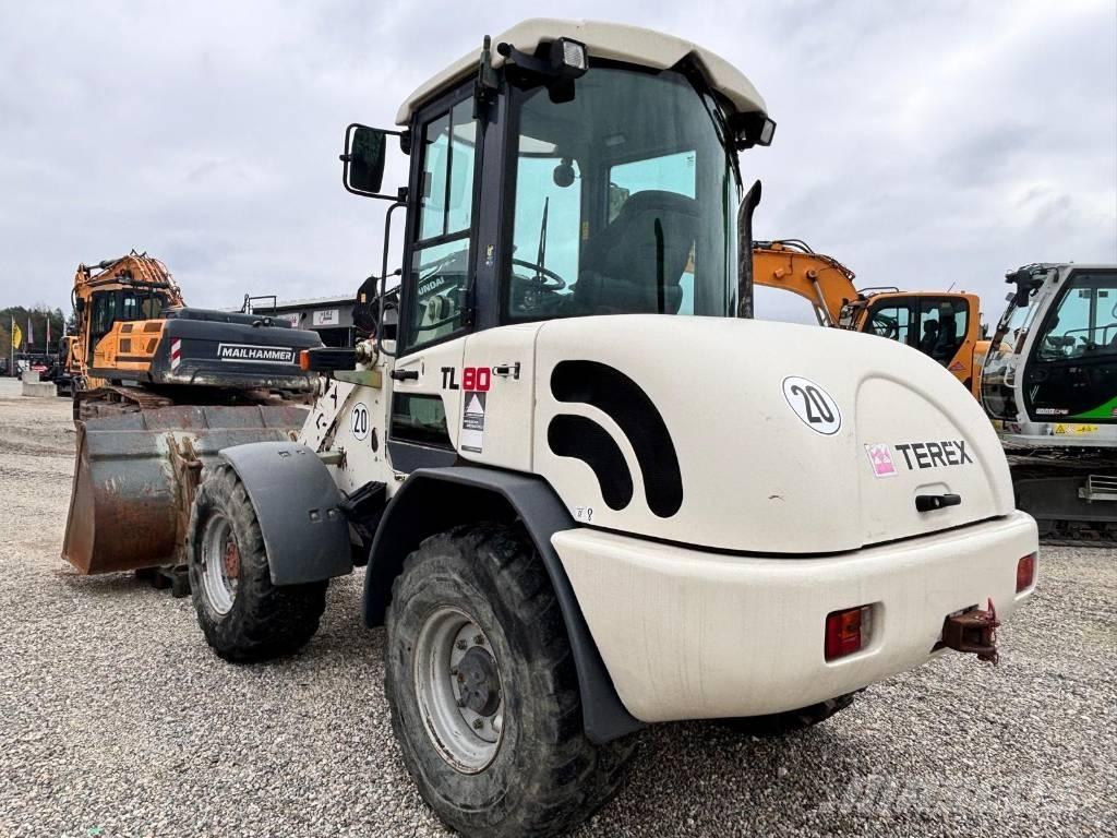 Terex TL 80 Naudoti ratiniai krautuvai